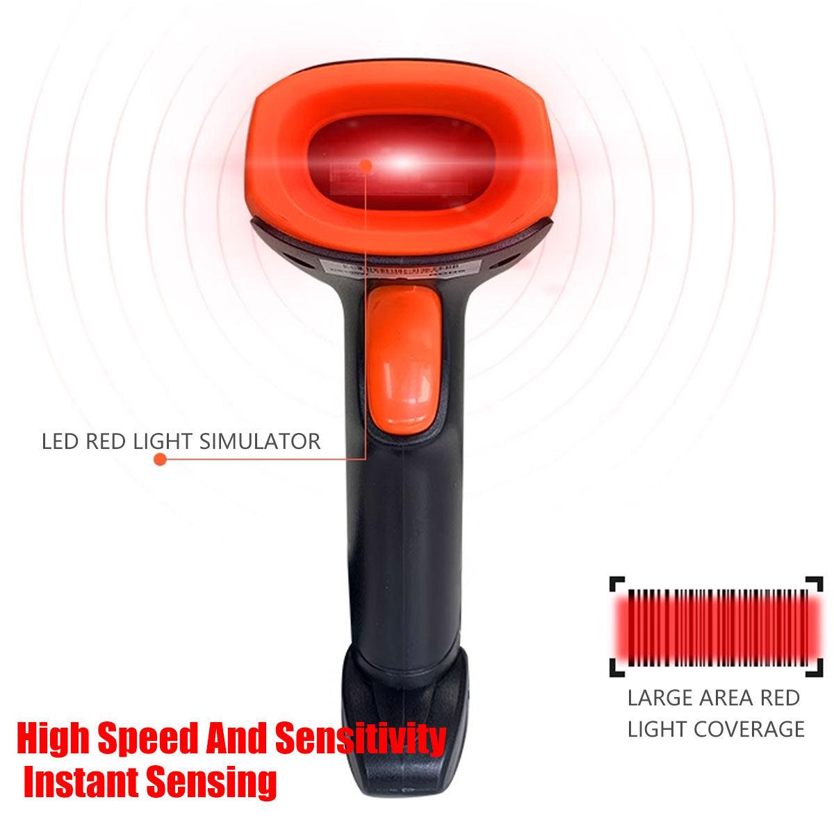 Wireless Barcode Scanner – Fast, Durable & 50-Hour Battery Life