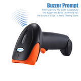 Wireless Barcode Scanner – Fast, Durable & 50-Hour Battery Life