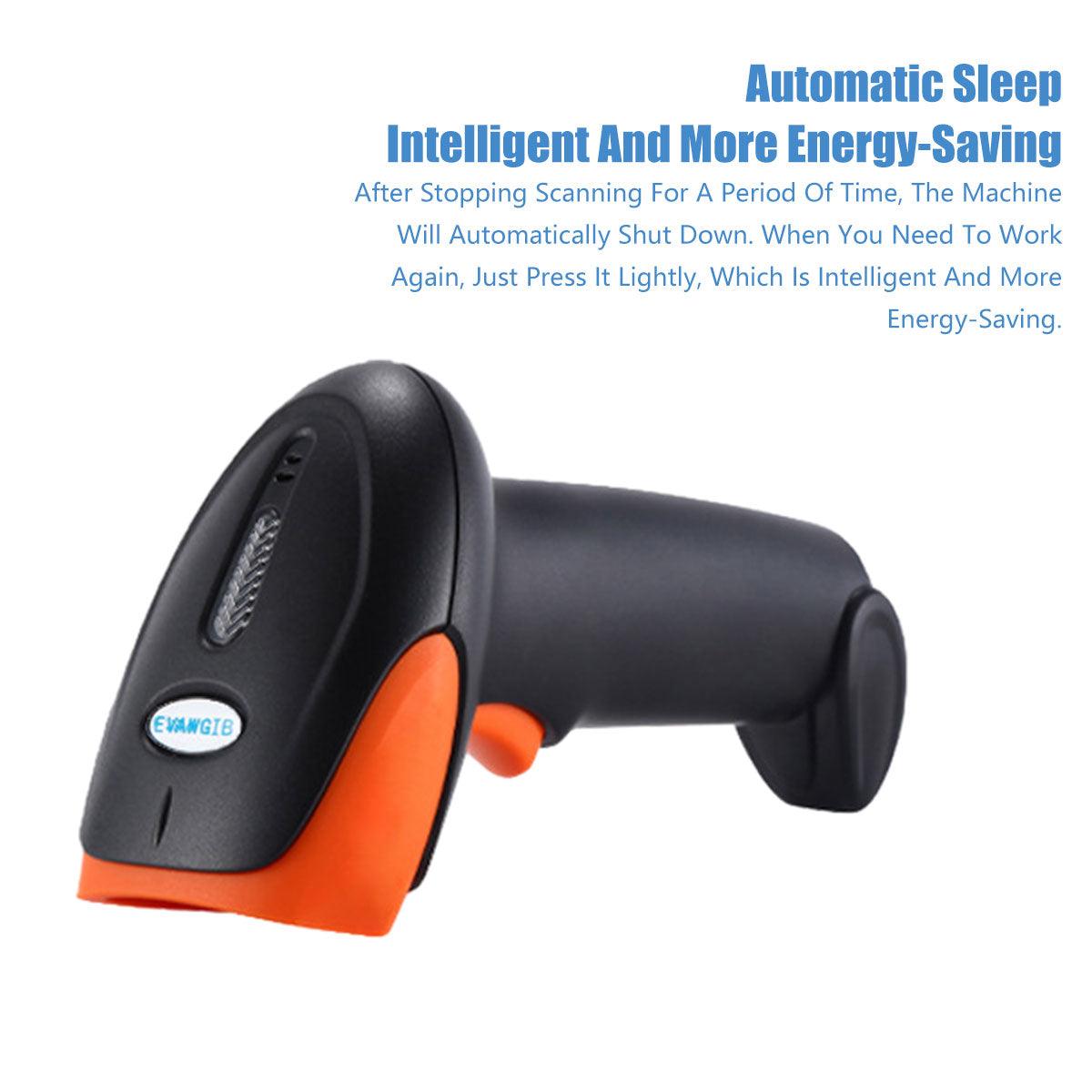 Wireless Barcode Scanner – Fast, Durable & 50-Hour Battery Life
