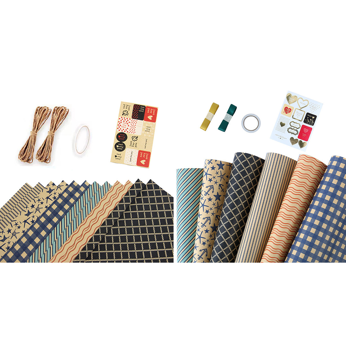 Thick Wrapping Paper for Birthday Holiday Gift Decoration