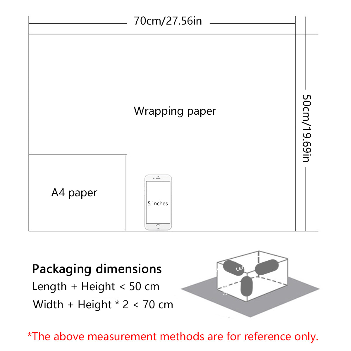 Thick Wrapping Paper for Birthday Holiday Gift Decoration