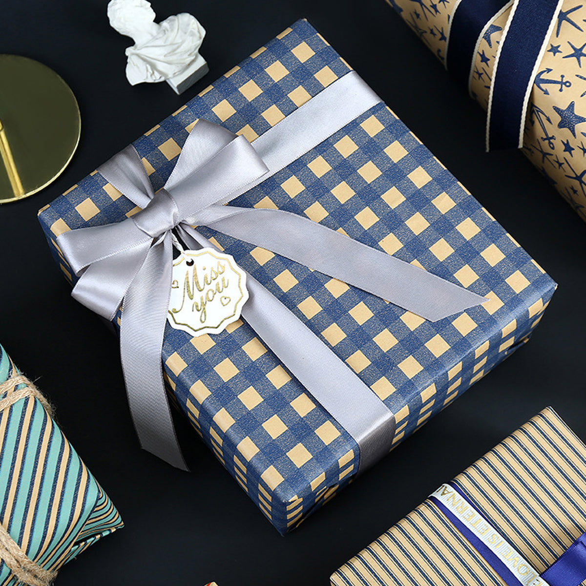 Thick Wrapping Paper for Birthday Holiday Gift Decoration