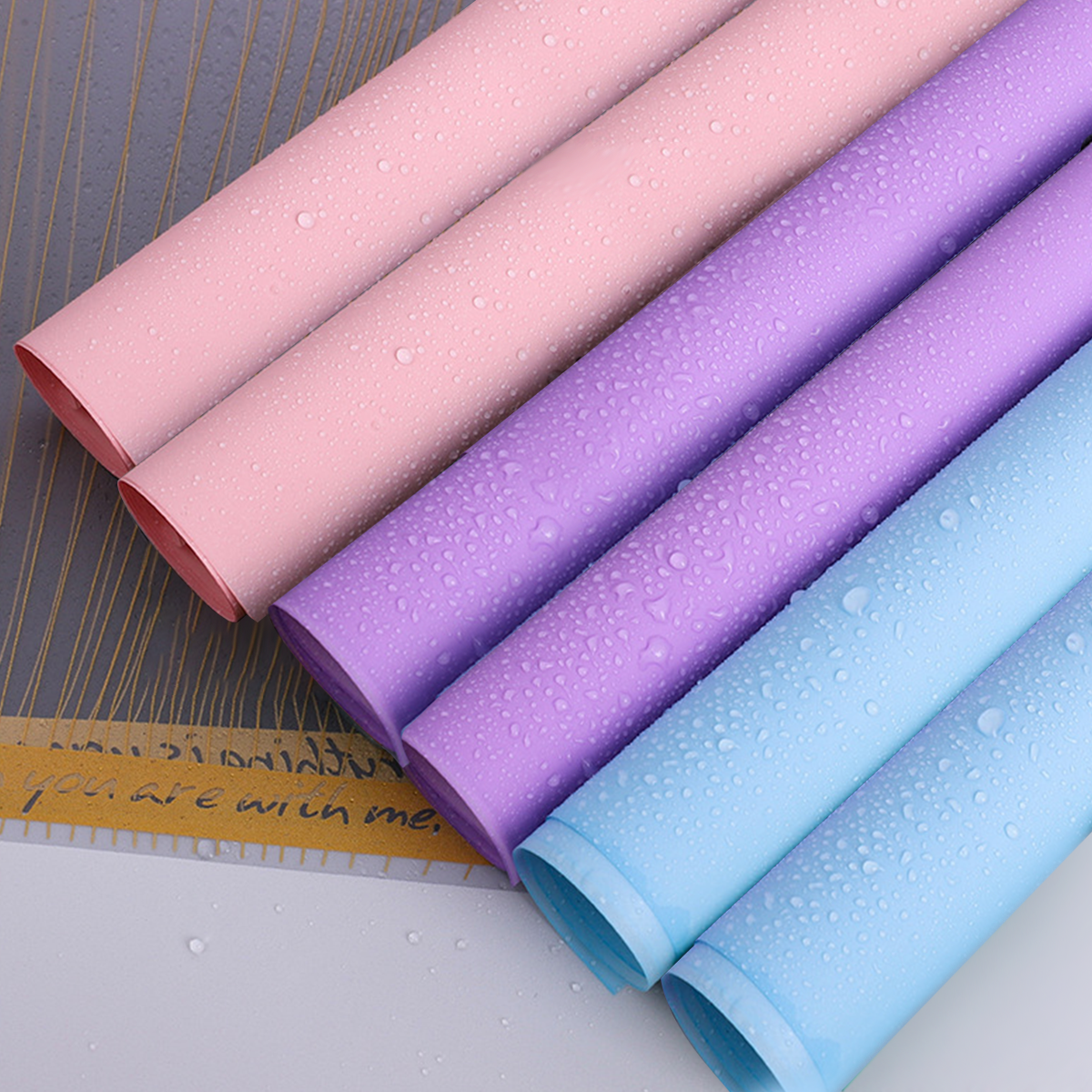 20pcs Waterproof Paper DIY Flower Bouquet Wrapping Craft