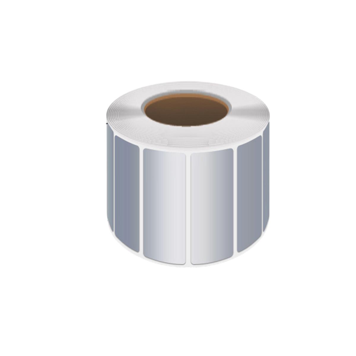 Matt Silver Label Paper 40Sizes