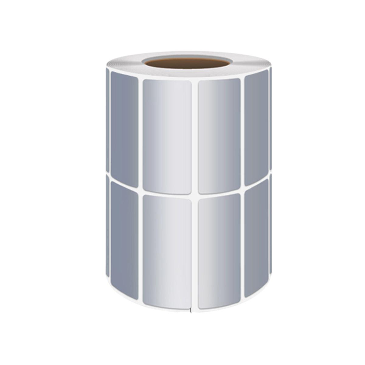 Matt Silver Label Paper 40Sizes