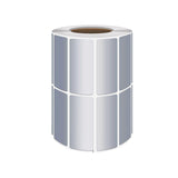 Matt Silver Label Paper 40Sizes