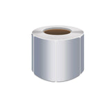 Matt Silver Label Paper 40Sizes