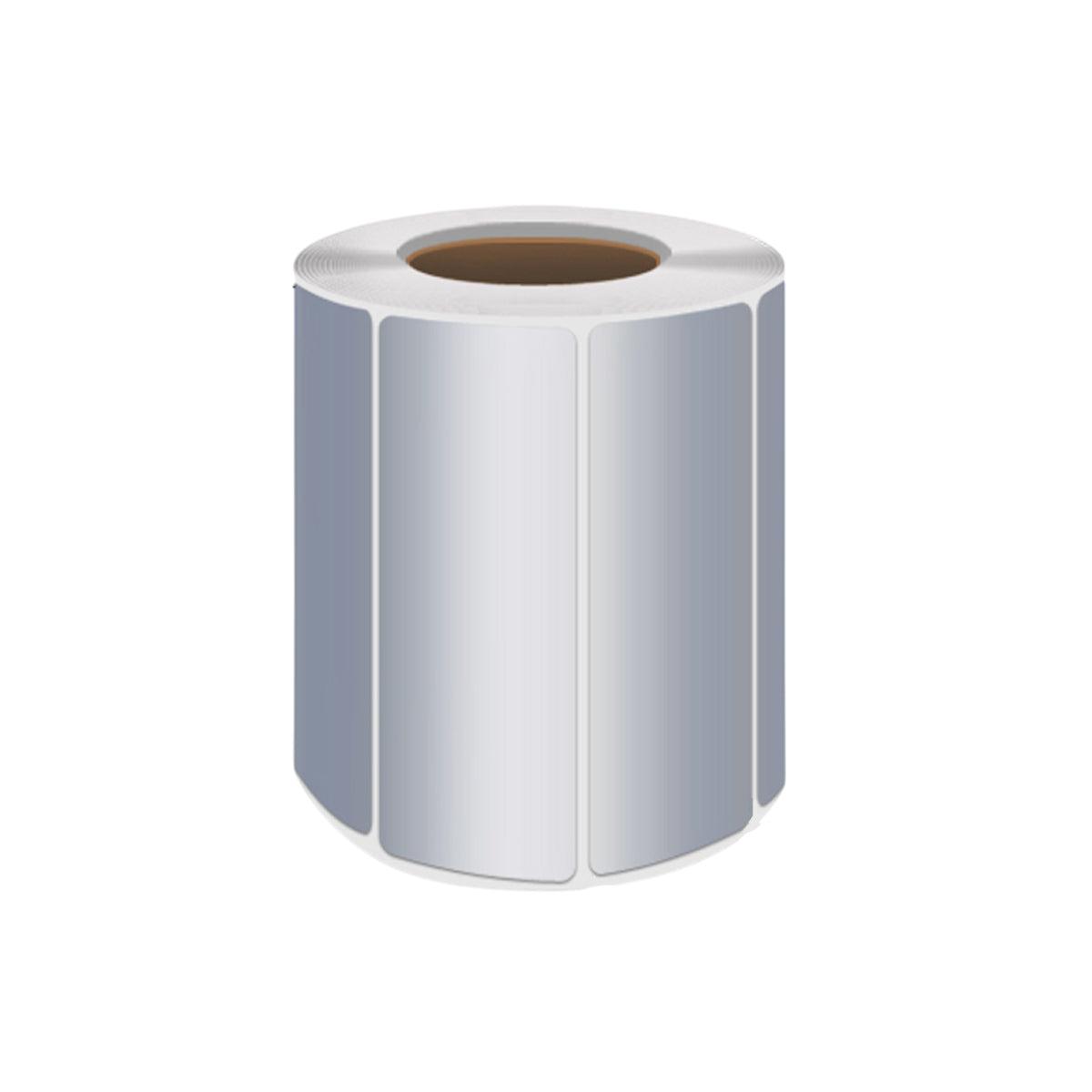 Matt Silver Label Paper 40Sizes