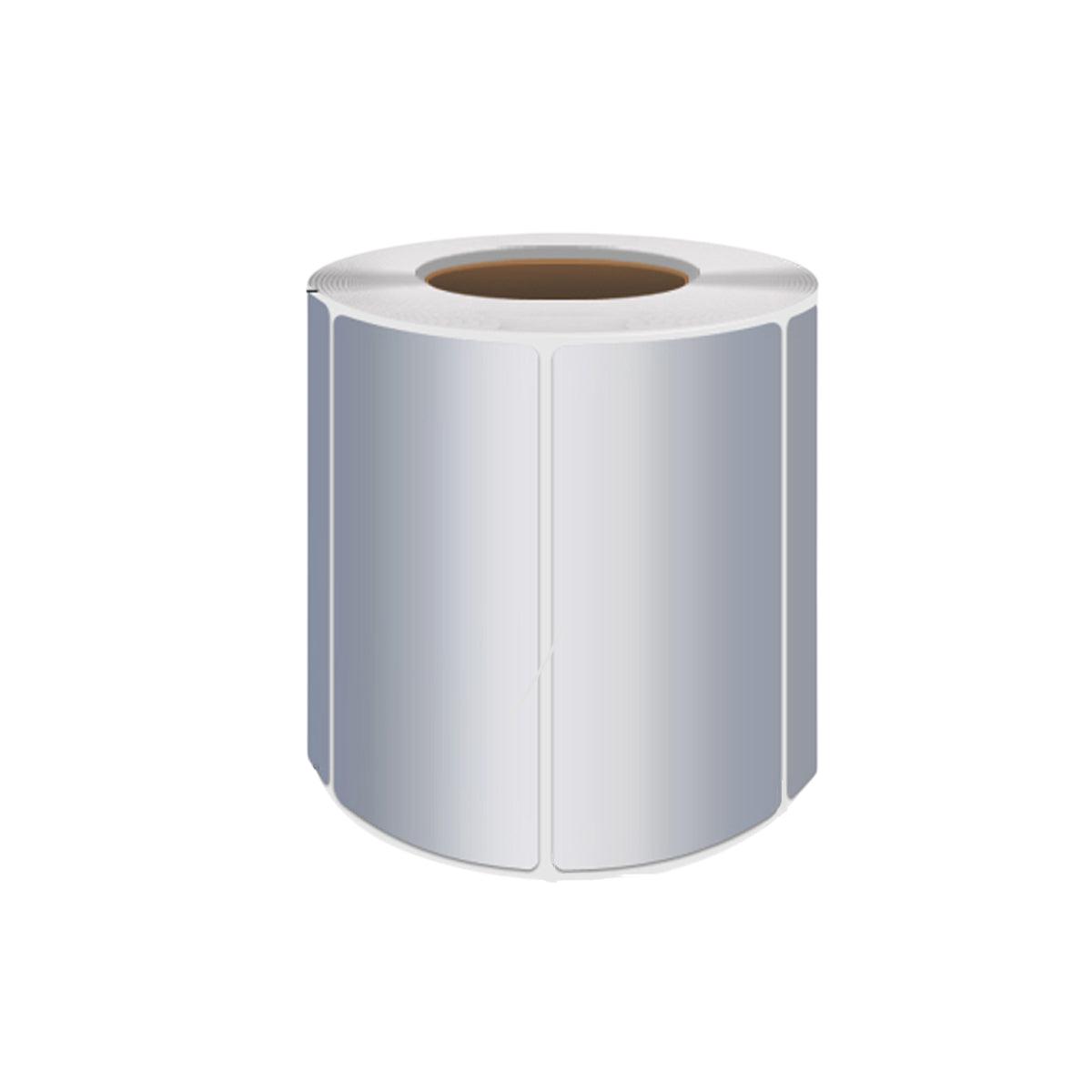 Matt Silver Label Paper 40Sizes