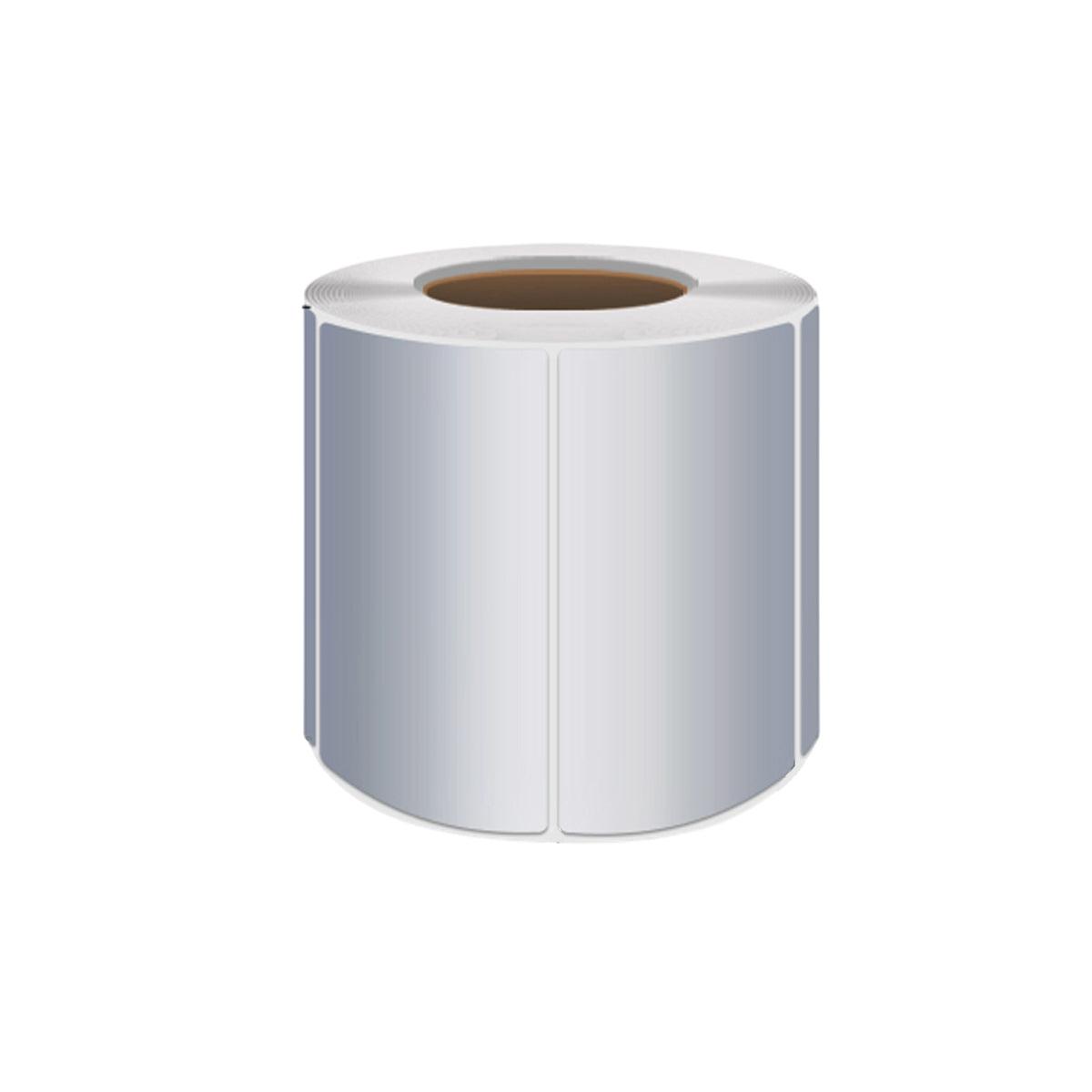 Matt Silver Label Paper 40Sizes
