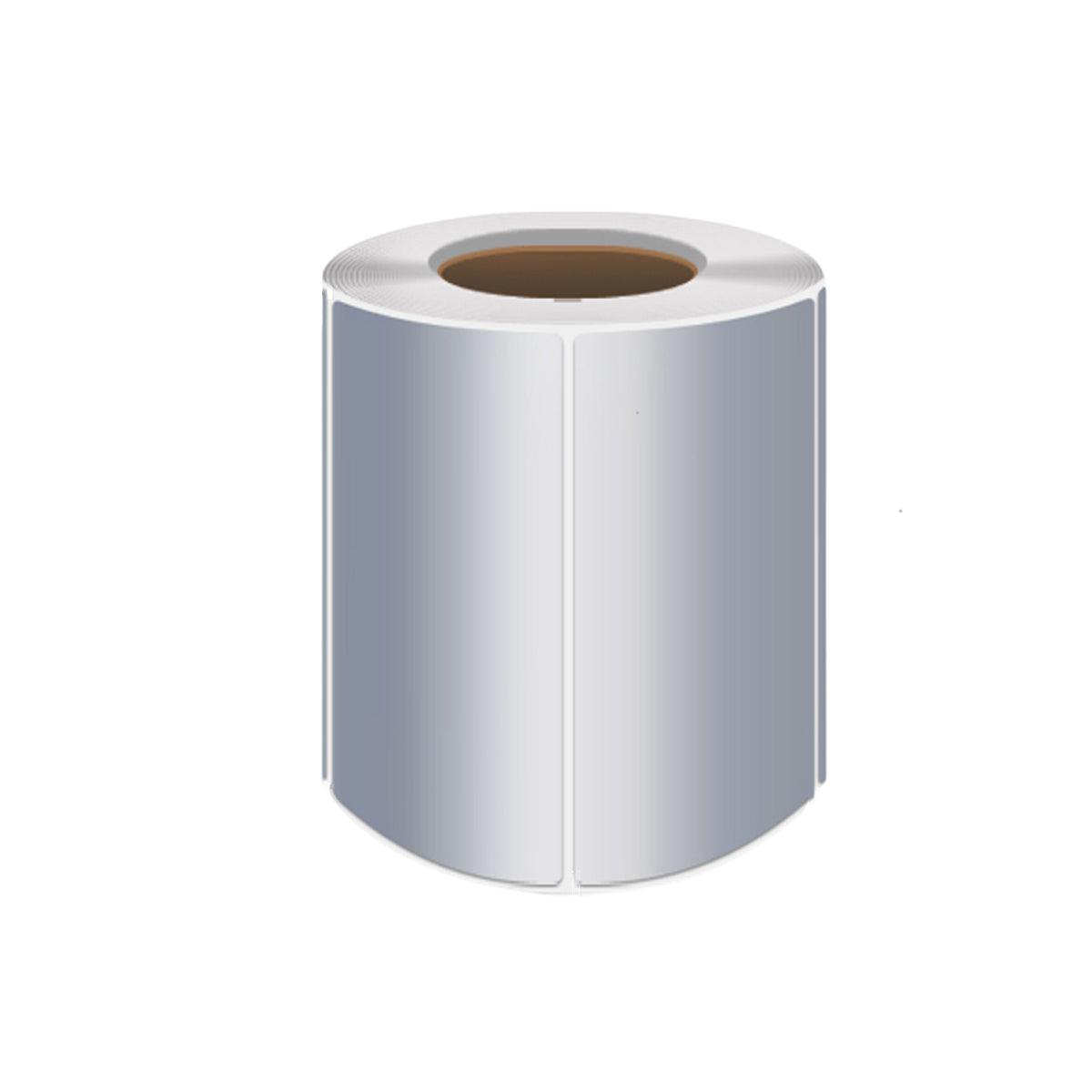 Matt Silver Label Paper 40Sizes