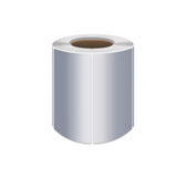 Matt Silver Label Paper 40Sizes