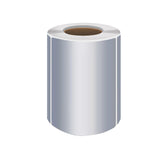 Matt Silver Label Paper 40Sizes