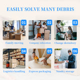 20 PCS Zipper Carton Box Extra Hard Thickened Quick Packaging Durable Sturdy