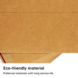 100PCS Kraft Paper Envelopes with Clear Window Self-Seal Mailing Bags