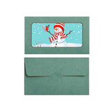 100PCS Kraft Paper Envelopes with Clear Window Self-Seal Mailing Bags