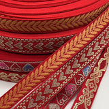 Premium grosgrain ribbon in various vibrant colours