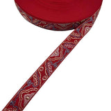 Elegant embroidery ribbon with intricate designs