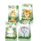 Add Fun to Your Party with Jungle Animal Kraft Paper Bags