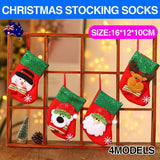 Charming small Christmas stockings for festive decor