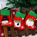 Charming small Christmas stockings for festive decor