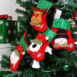 Charming small Christmas stockings for festive decor