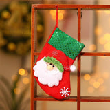 Charming small Christmas stockings for festive decor