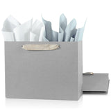 10PCS Durable Paper Gift Bags with Handles for Wedding Party