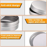 Aluminum Cosmetic Jar 50-200PCS 3Sizes Silver Empty Containers - Discount Packaging Warehouse