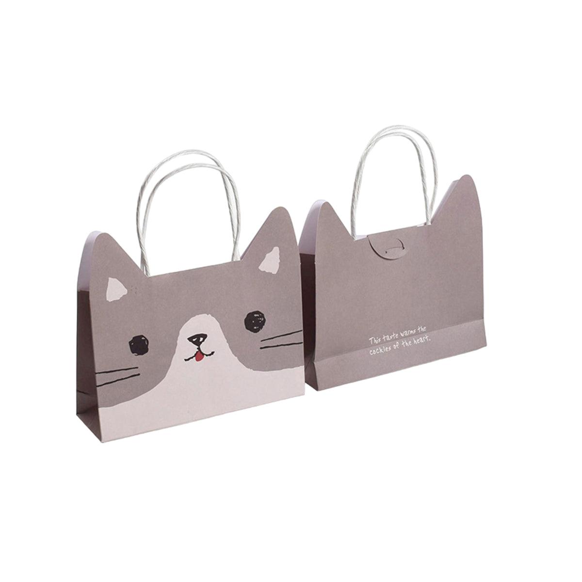 Animal Shaped Gift Bags 20PCS Kraft Paper Cute Designs