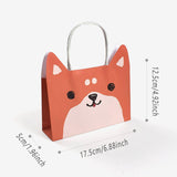 Animal Shaped Gift Bags 20PCS Kraft Paper Cute Designs