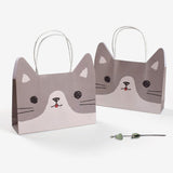 Animal Shaped Gift Bags 20PCS Kraft Paper Cute Designs