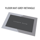 Anti-slip Bath Mat 1PC 2Colours 2Sizes 2Shapes Super Absorbent - Discount Packaging Warehouse