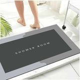 Anti-slip Bath Mat 1PC 2Colours 2Sizes 2Shapes Super Absorbent - Discount Packaging Warehouse