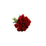 Artificial Flowers Silk Rose Fake Bouquet 12PCS 7Colours - Discount Packaging Warehouse
