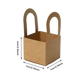 50PCS Kraft Paper Gift Bags with Handles Eco Friendly Packaging