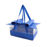 5PCS Transparent PVC Bow Gift Box with Ribbon Handles for Wedding