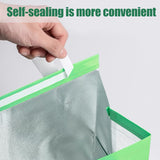 50pcs Thermal Insulated Packaging Bags for Milk Tea Cake