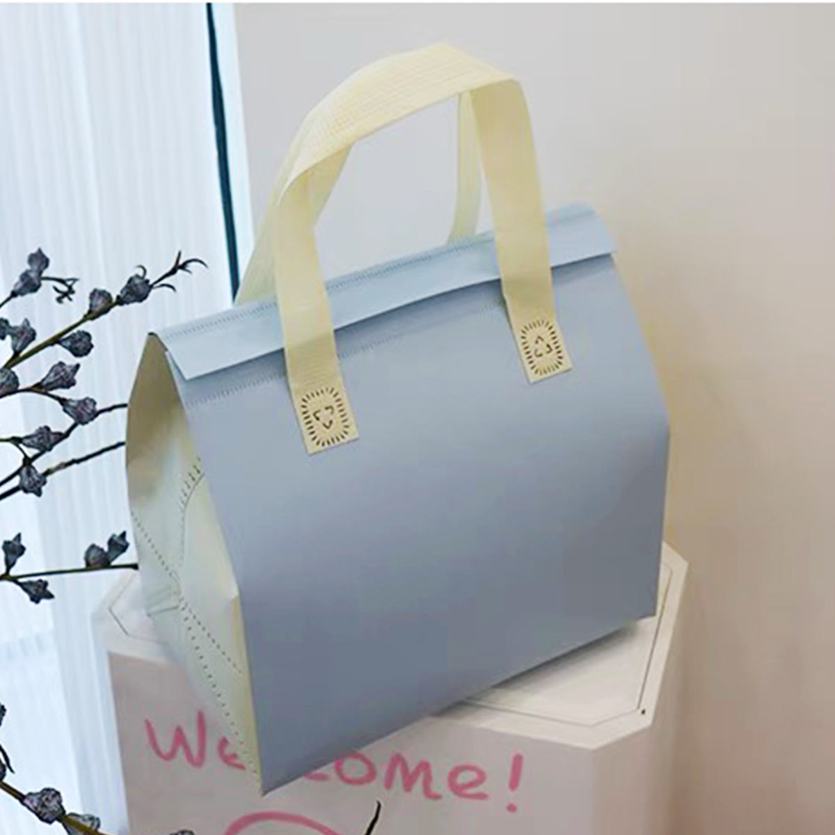 50pcs Thermal Insulated Packaging Bags for Milk Tea Cake