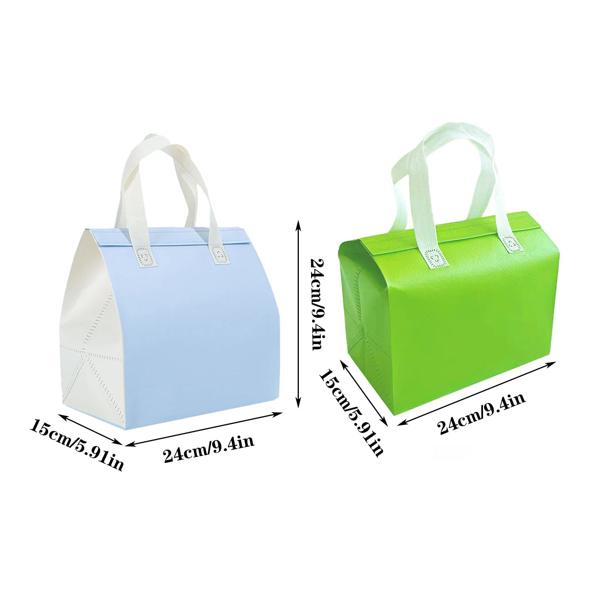 50pcs Thermal Insulated Packaging Bags for Milk Tea Cake
