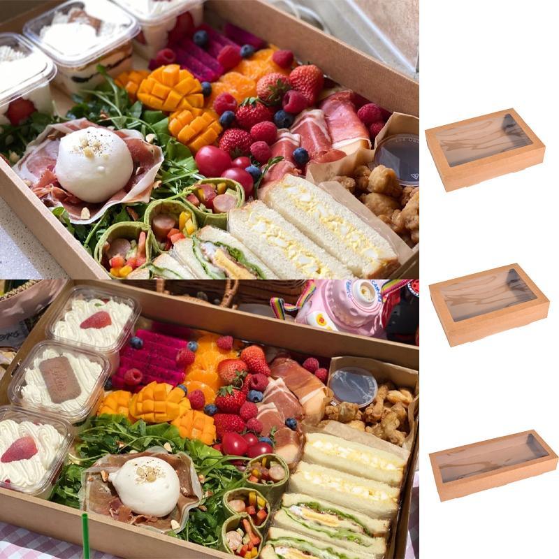 High-quality grazing platter boxes for stylish food presentation.
