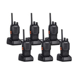 BF-888S Two Way Radio 2/4/6PCS UHF 400-470MHz 5W Rechargeable