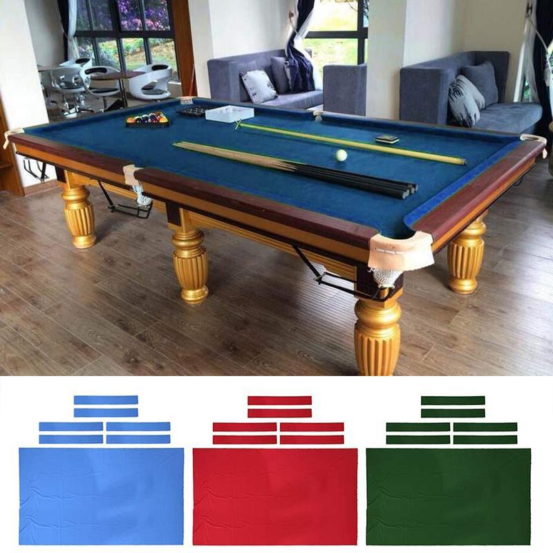 Pool table felt in vibrant colours