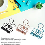 Binder Clips 10PCS 8Colours Steel Bookmark Clips - Discount Packaging Warehouse