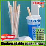 Eco-friendly and stylish paper straws for any occasion.