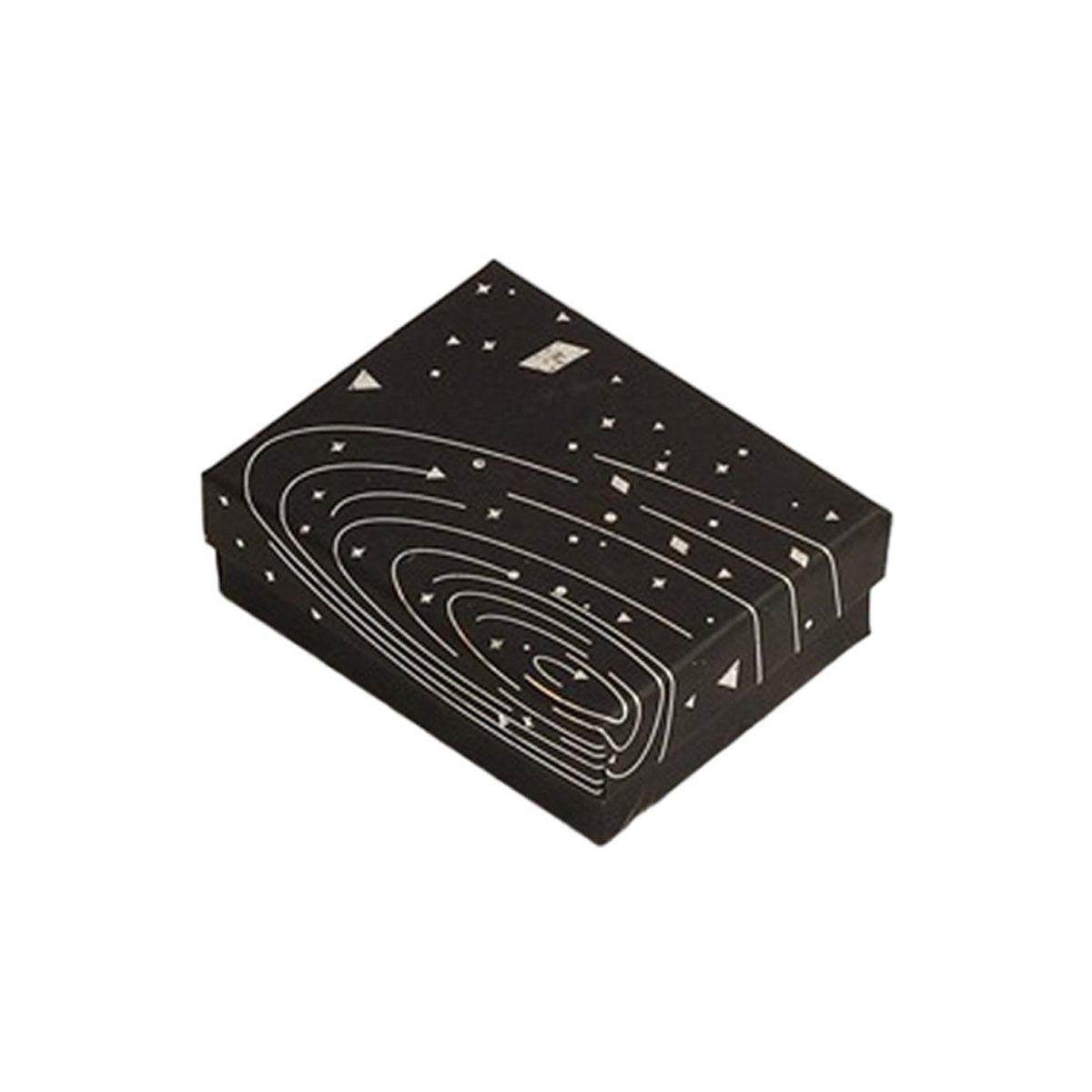 Black Jewelry Packaging Set 20PCS Cardboard Elegant Design