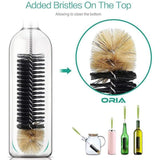 Bottle Cleaning Brush 1PC 40cm Long Handle Nylon for Kettle and Cup Scrubbing - Discount Packaging Warehouse