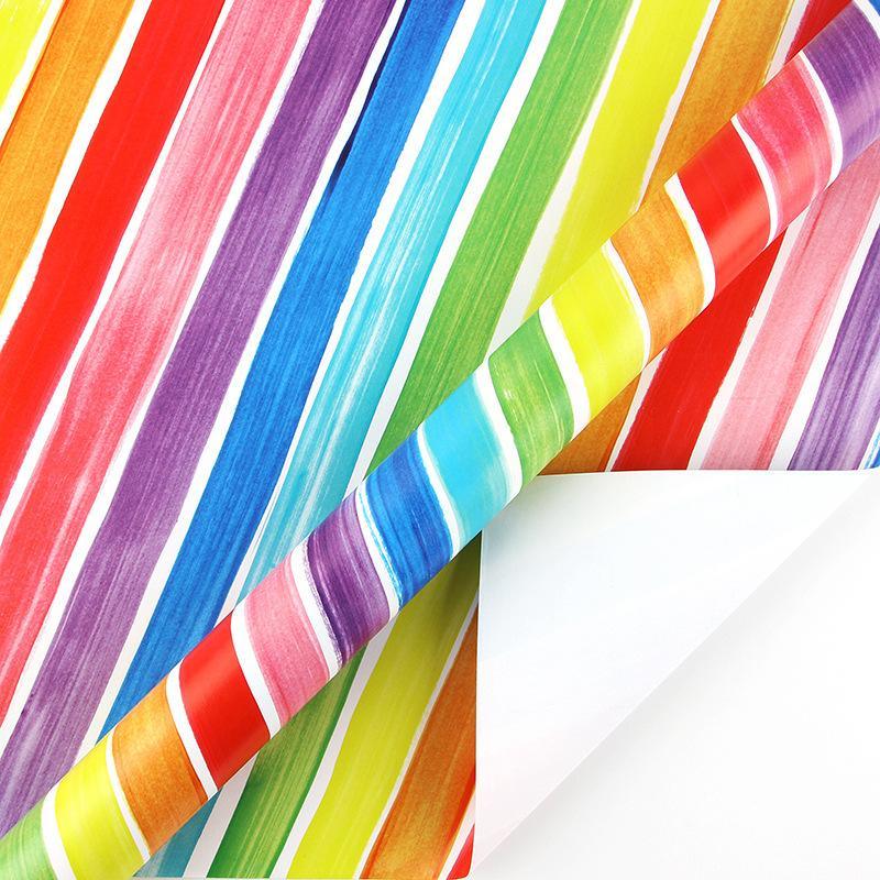 Brighten Your Gifts with Rainbow Wrapping Paper