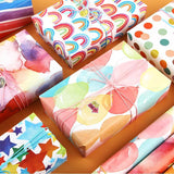 Brighten Your Gifts with Rainbow Wrapping Paper