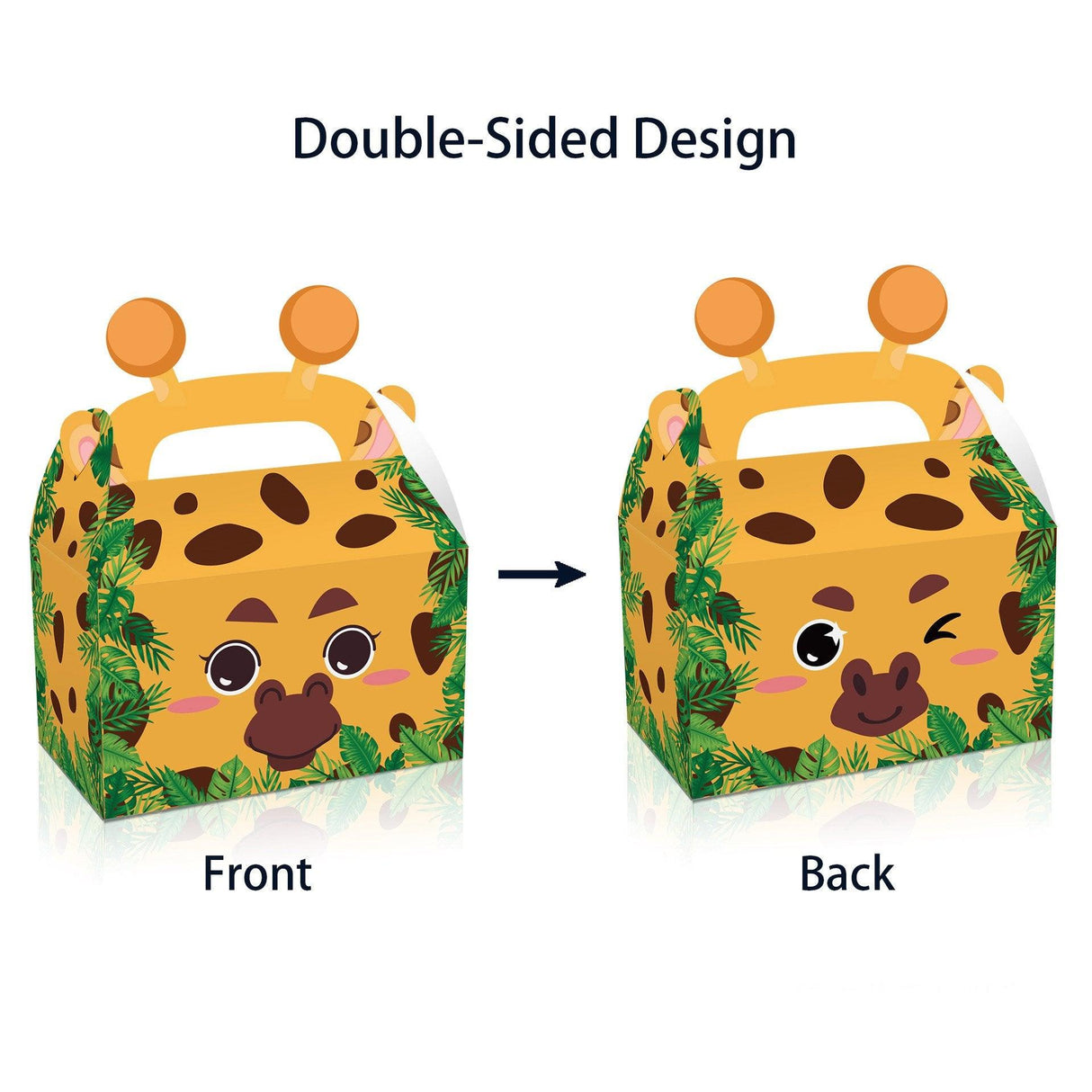 Bring Fun to Your Event with Jungle Animal Portable Party Favor Boxes